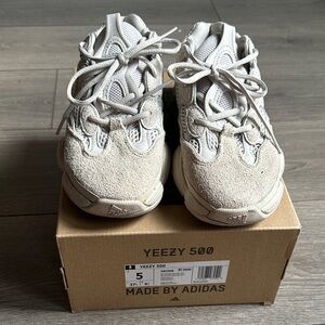 Yeezy 500 Kids Sneakers - Cream and Gray